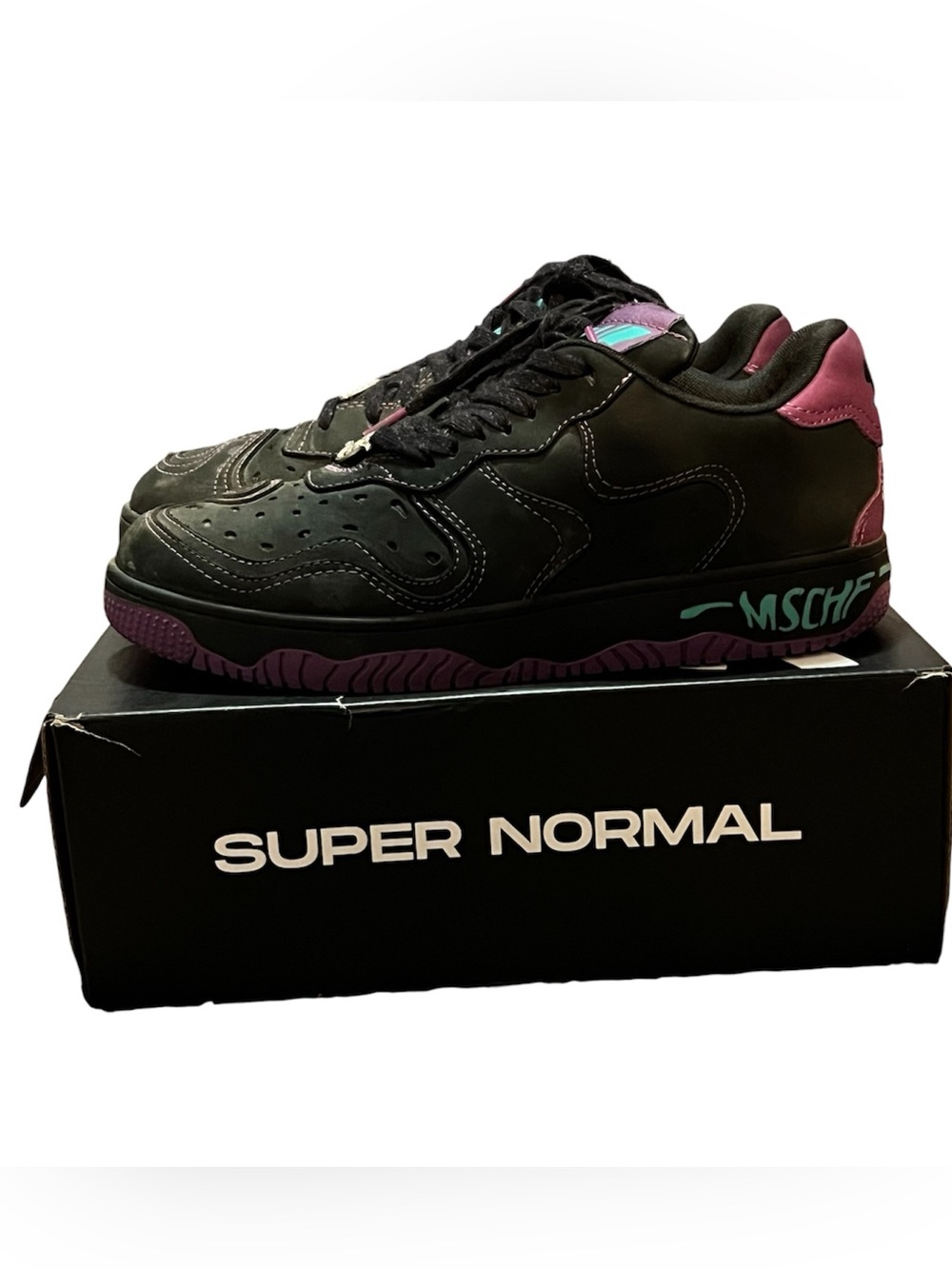 MSCHF Super Normal 2 ‘Mars Black’ Sneakers for Men, Size 11